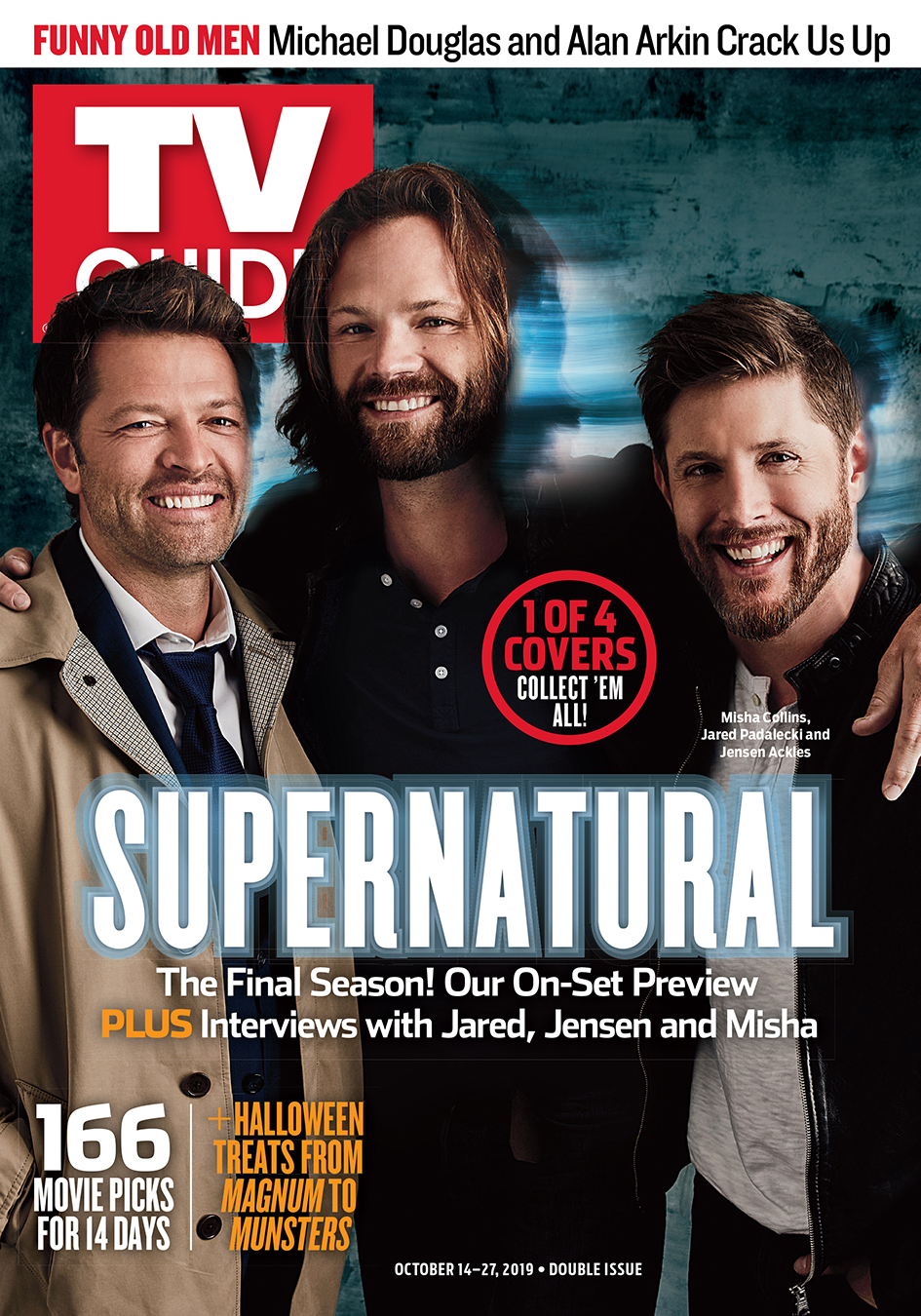 Supernatural on the cover of TV Guide