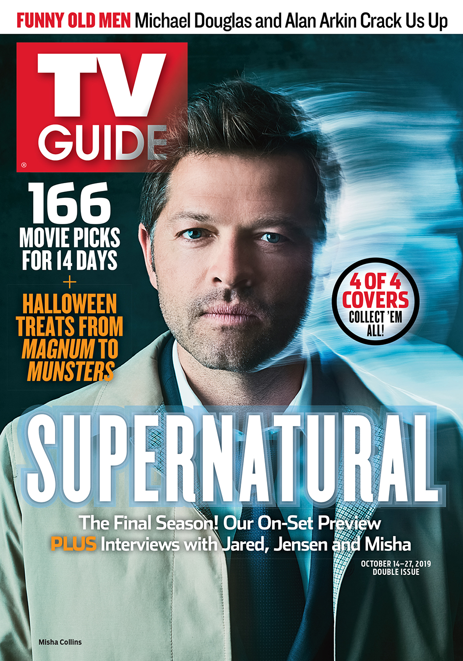 Supernatural on the cover of TV Guide