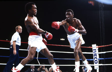 sugar ray leonard thomas hearns