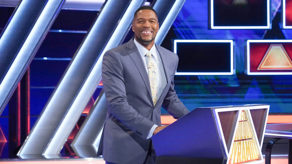 Michael Strahan on $100,000 Pyramid