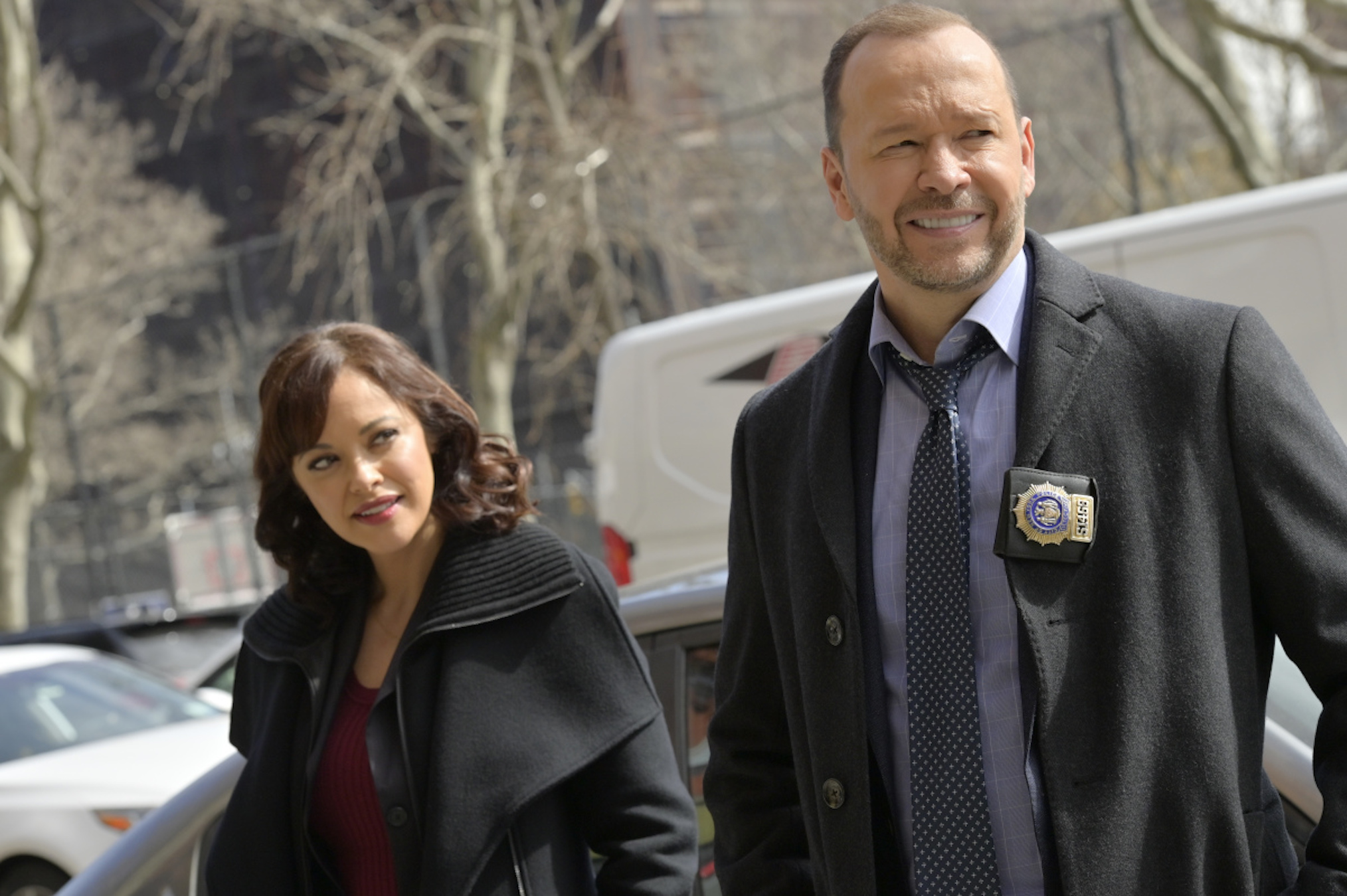 Marisa Ramirez Donnie Wahlberg Baez Danny Blue Bloods