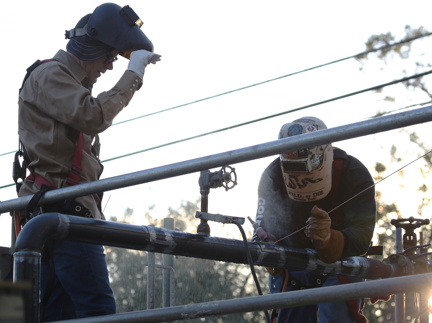 Breaking Bobby Bones Welding Pipe