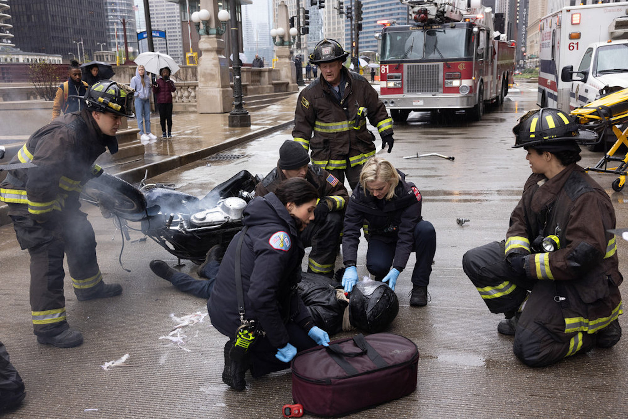 Chicago Fire' Ends Season 9 With Major Brettsey Moments & Lives on the Line (RECAP)