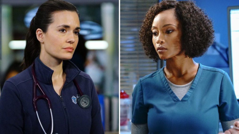 Chicago Med Season 6 Natalie Torrey DeVitto April Yaya DaCosta