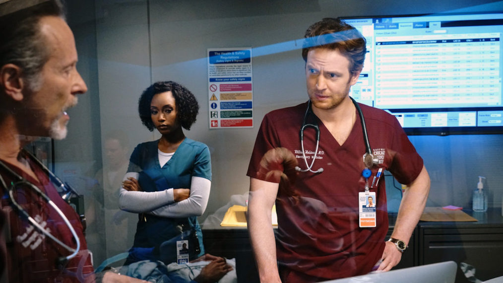 #’Chicago Med’ Bosses Tease a Doctor in Danger, Natalie & April’s Exits and More (VIDEO)