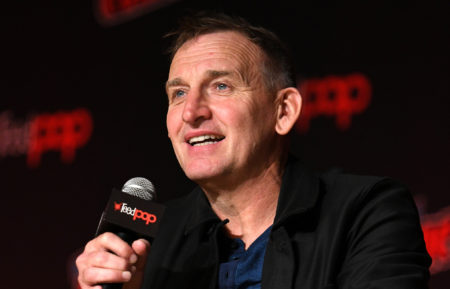 Christopher Eccleston speaks at New York Comic Con 2019