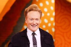 Conan O'Brien of TBSs CONAN speaks onstage during the WarnerMedia Upfront 2019 show