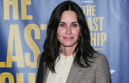 Courteney Cox at The Last Ship Opening Night