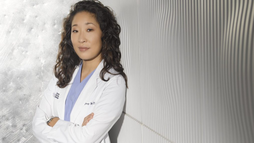 Sandra Oh as Dr. Cristina Yang in Grey's Anatomy