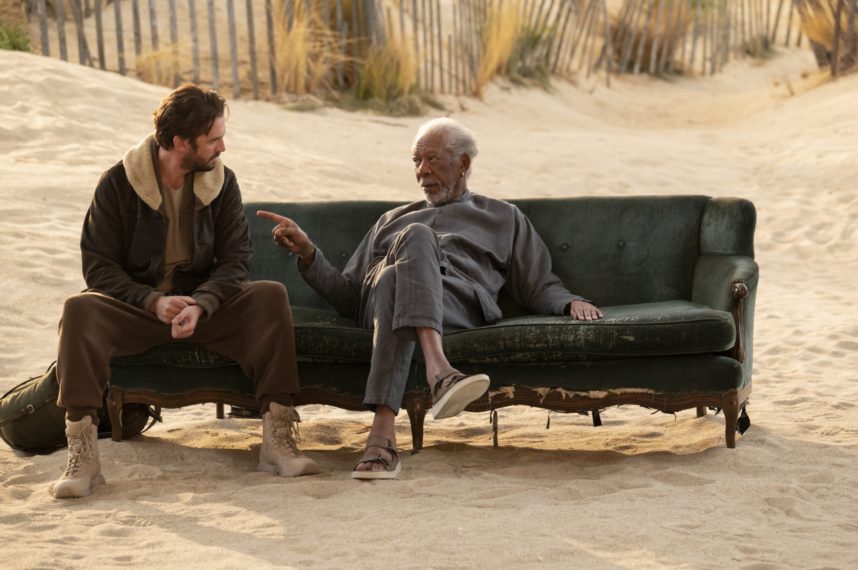 Dan Stevens Morgan Freeman