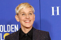 Ellen DeGeneres at Golden Globes 2020