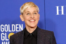 Ellen DeGeneres at Golden Globes 2020