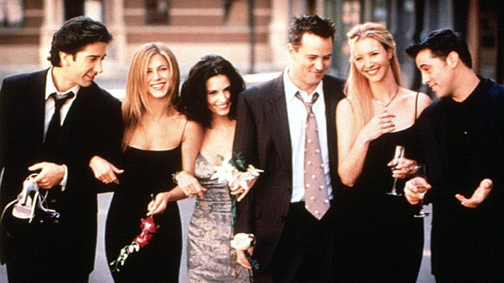 Friends David Schwimmer Jennifer Aniston Courteney Cox Matthew Perry Lisa Kudrow Matt LeBlanc