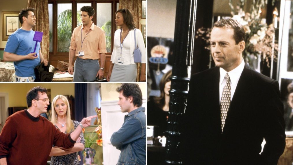 Friends Aisha Tyler Hank Azaria Paul Rudd Bruce Willis