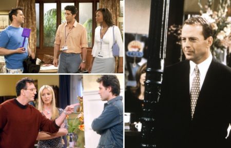 Friends Aisha Tyler Hank Azaria Paul Rudd Bruce Willis