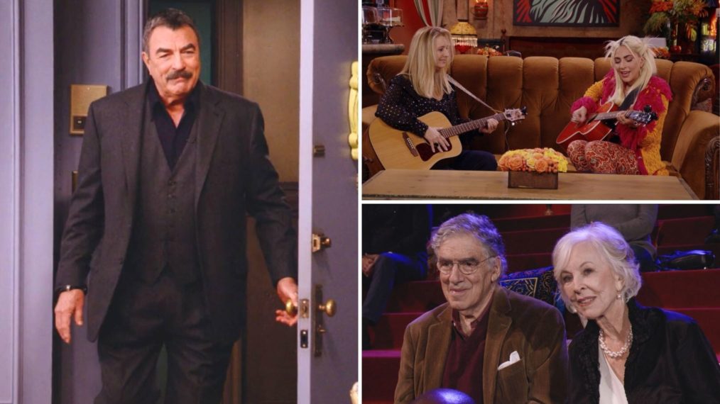 Friends Reunion Tom Selleck Lady Gaga Elliott Gould