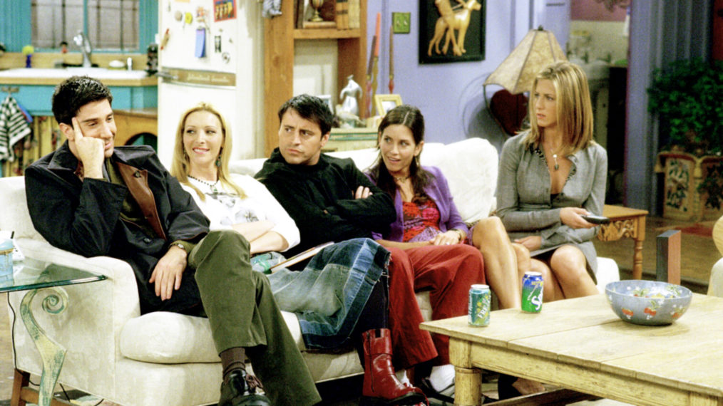 Friends - David Schwimmer, Lisa Kudrow, Matt LeBlanc, Courteney Cox Arquette, and Jennifer Aniston