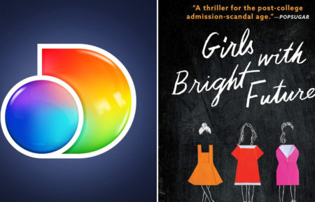 Discovery Plus Logo and Girls with Bright Futures book cover