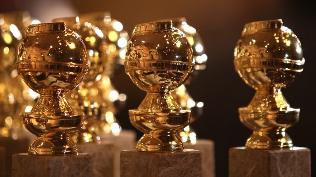 Golden Globe Award statuettes