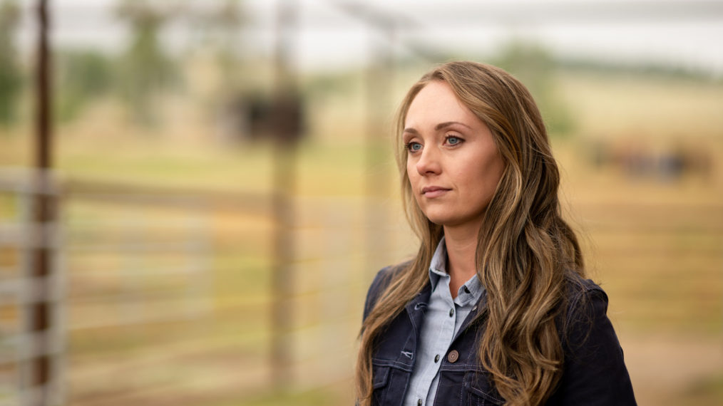 Amber Marshall as Amy in Heartland - Season 14