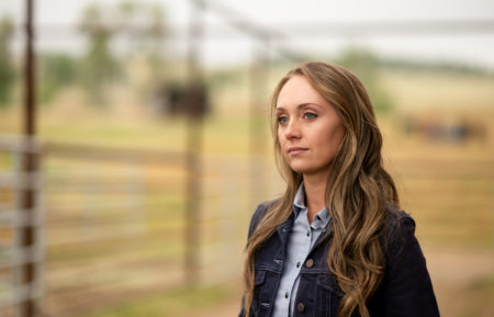 Amber Marshall as Amy in Heartland - Season 14