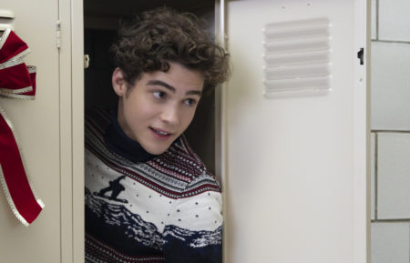 Ricky in a locker- High School Musical The Musical The Series - Joshua Bassett