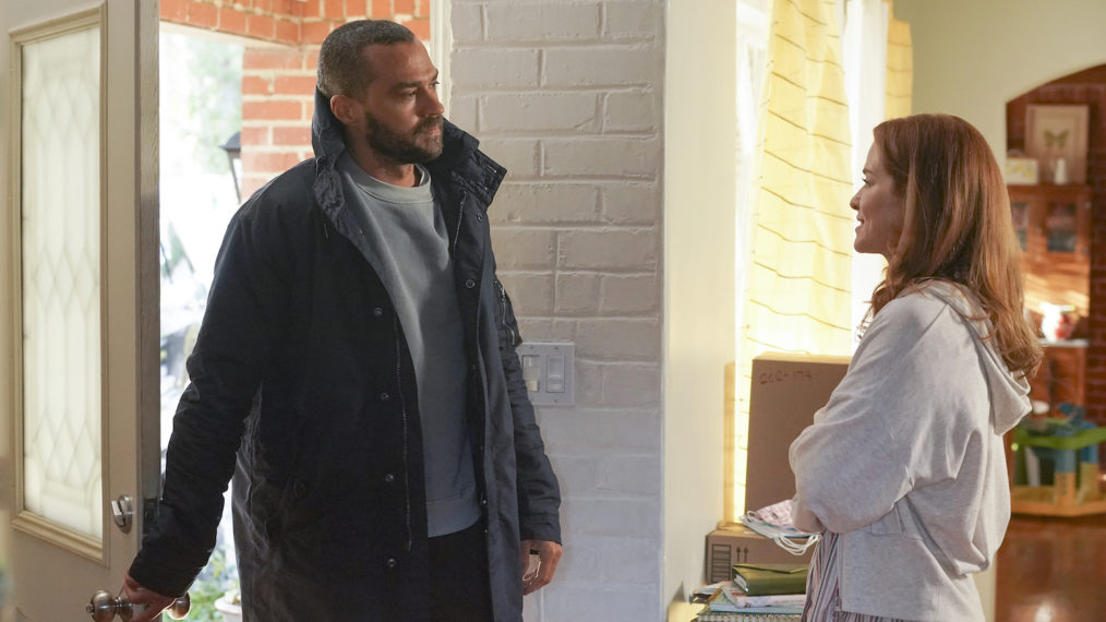 Jesse Williams Jackson April Sarah Drew Grey's Anatomy Season 17