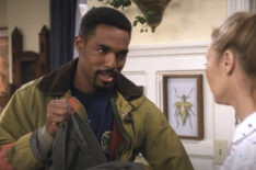 Jason George as a firefighter on Friends