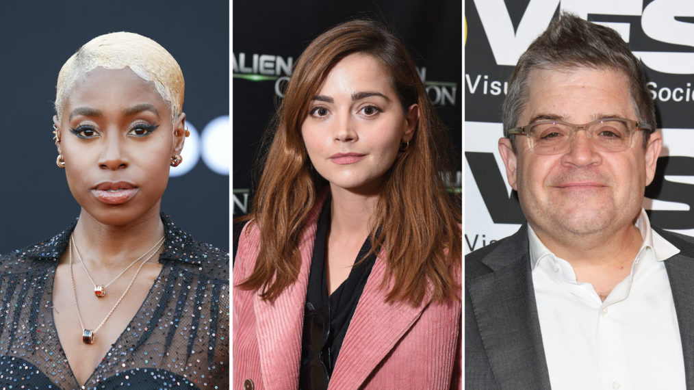 Kirby Howell-Baptiste, Jenna Coleman, Patton Oswalt