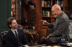 Last Man Standing - Christoph Sanders as Kyle and Héctor Elizondo as Ed