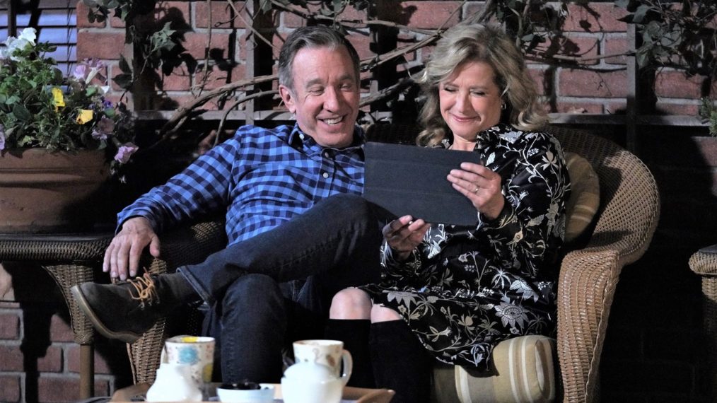 Tim Allen and Nancy Travis in the Last Man Standing series finale