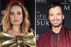 First Look at Lily James and Sebastian Stan as Pamela Anderson & Tommy Lee (PHOTOS)