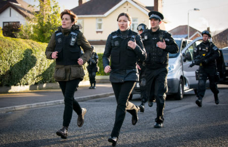 Vicky McClure and Kelly Macdonald in Line Of Duty