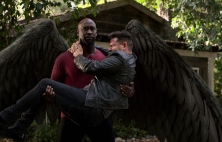 Lucifer Season 5 Episode 12 Amenadiel Dan Angel Uber