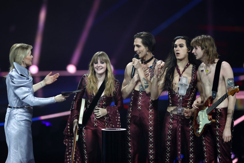 Maneskin at Eurovision Song Contest 2021