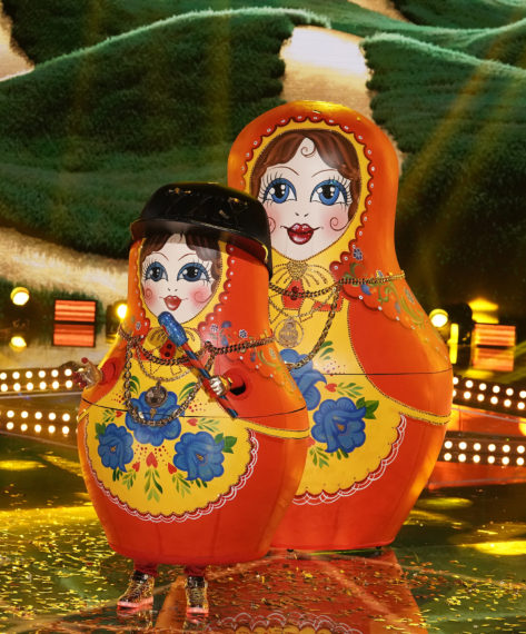 Masked Singer Russian Dolls Super 8 24K Magic