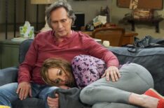Mom - Season 8 - William Fichtner consoling Allison Janney