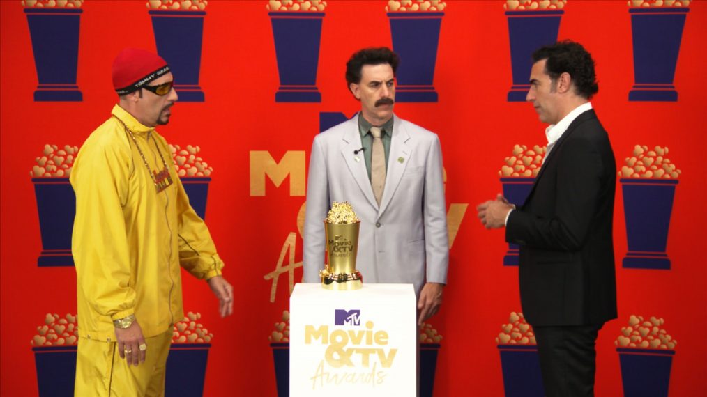 Sacha Baron Cohen at the MTV Movie and TV Awards