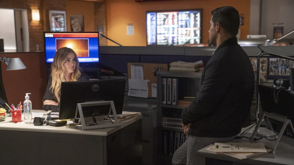 Emily Wickersham as NCIS Special Agent Eleanor 