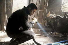 Wilmer Valderrama as NCIS Special Agent Nicholas “Nick” Torres at a crime scene in NCIS - Season 18 Episode 15 - 'Blown Away'