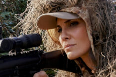 Daniela Ruah as Special Agent Kensi Blye in a sniper nest in NCIS: Los Angeles - Season 12 Episode 17 Daniela Ruah