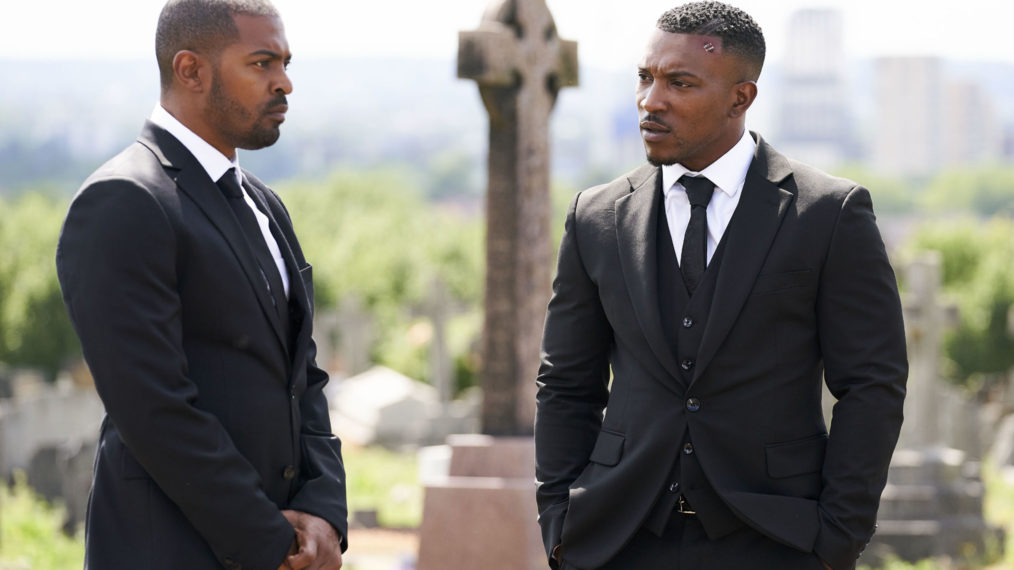 Noel Clarke and Ashley Walters in Bulletproof Season 2