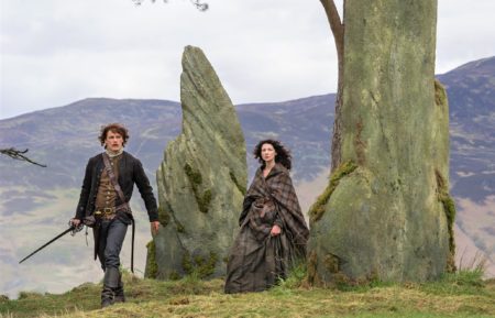 outlander season 1 sam heughan caitriona balfe