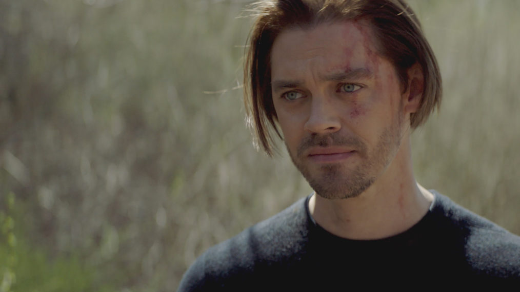 Tom Payne as Malcolm Bright in the Prodigal Son series finale