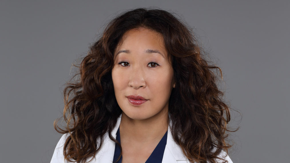 Sandra Oh as Dr. Cristina Yang in Grey's Anatomy