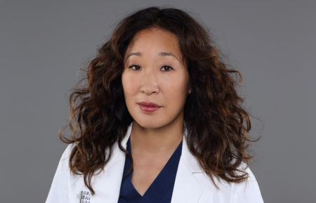 Sandra Oh as Dr. Cristina Yang in Grey's Anatomy