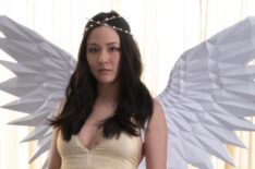 Constance Wu with wings in Solos