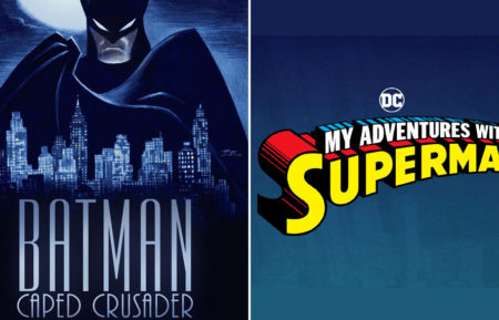 Batman: Caped Crusader and My Adventures of Superman Art Work
