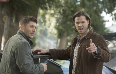 Supernatural Season 9 Behind the Scenes Jared Padalecki Jensen Ackles