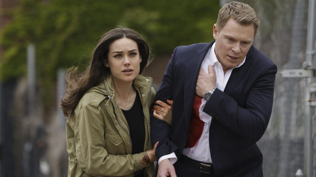 Megan Boone and Diego Klattenhoff in Blacklist